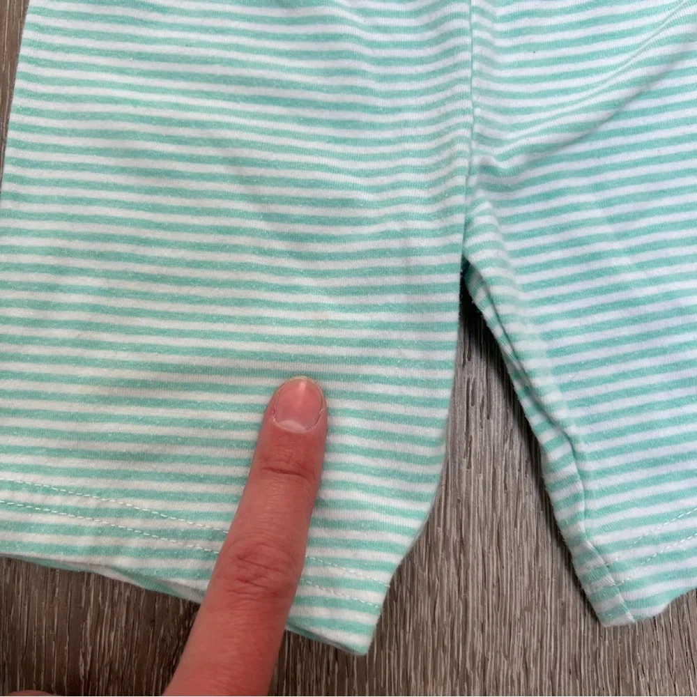 CARTERS 2PC TANK TOP AND SHORTS OUTFIT NAVY MINT 24MO
